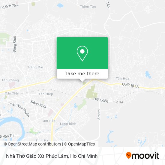 Nhà Thờ Giáo Xứ Phúc Lâm map