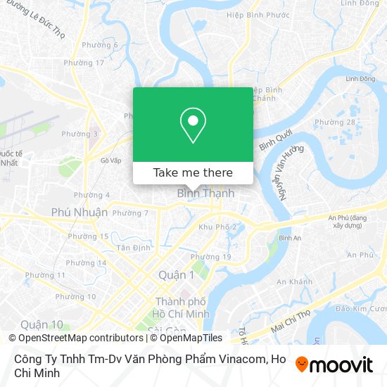 Công Ty Tnhh Tm-Dv Văn Phòng Phẩm Vinacom map