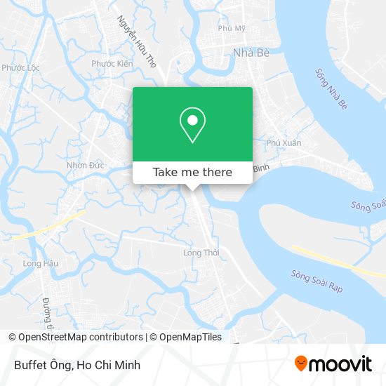 Buffet Ông map
