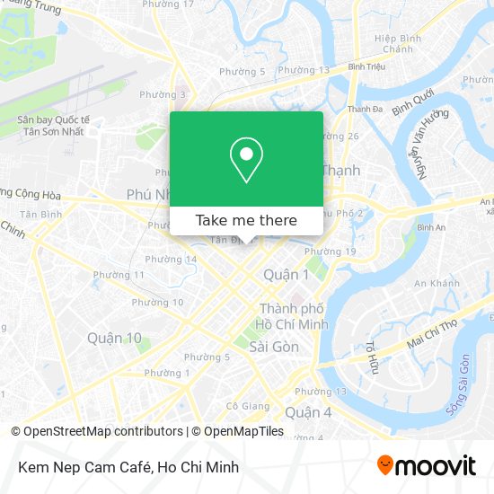 Kem Nep Cam Café map