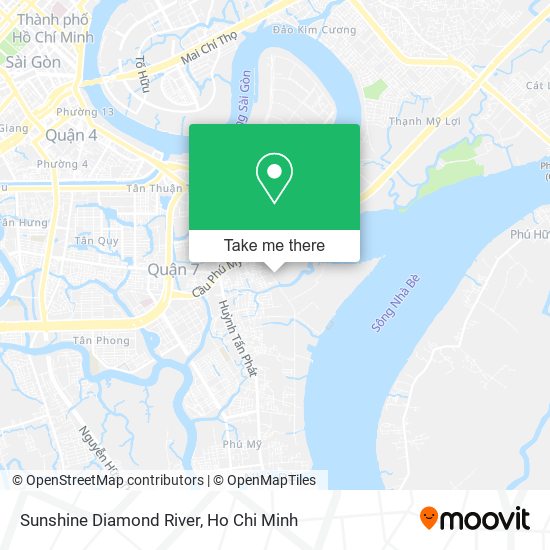 Sunshine Diamond River map