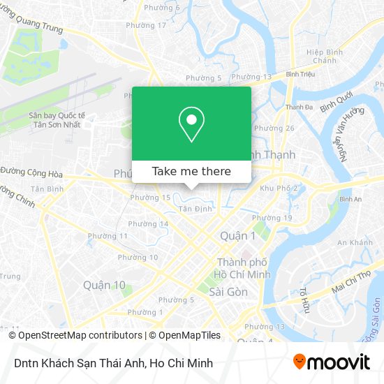 Dntn Khách Sạn Thái Anh map