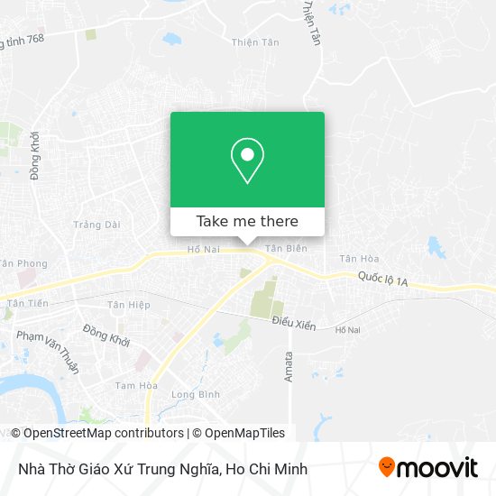Nhà Thờ Giáo Xứ Trung Nghĩa map