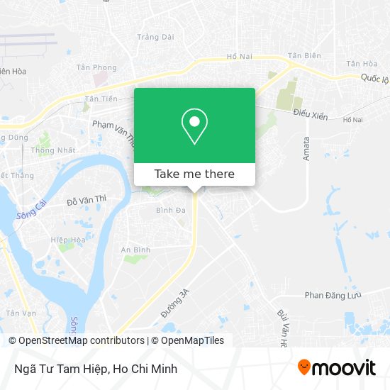 Ngã Tư Tam Hiệp map