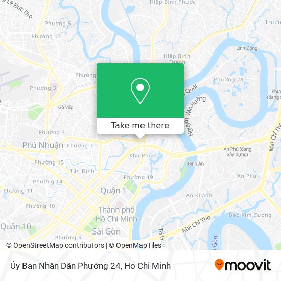 Ủy Ban Nhân Dân Phường 24 map
