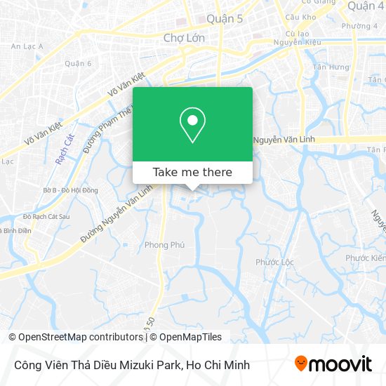 Công Viên Thả Diều Mizuki Park map