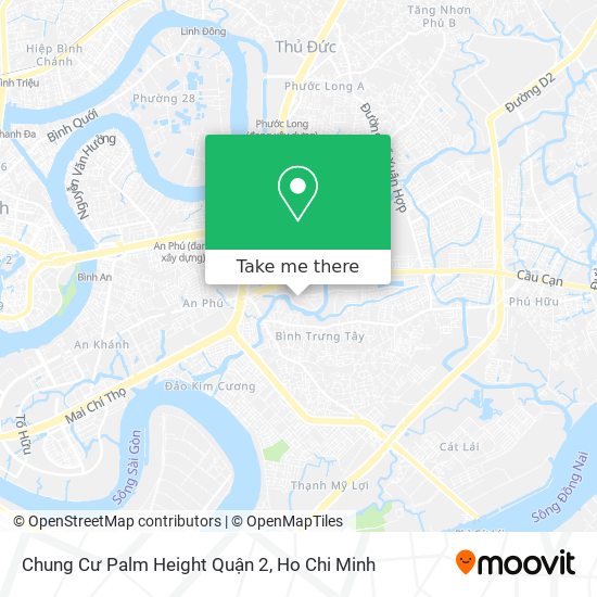 Chung Cư Palm Height Quận 2 map