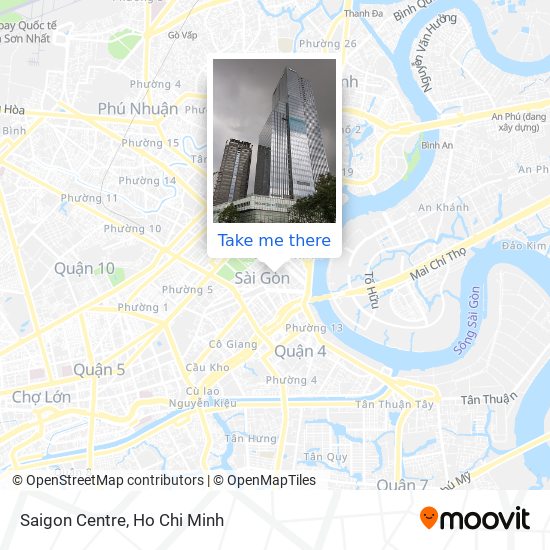 Saigon Centre map