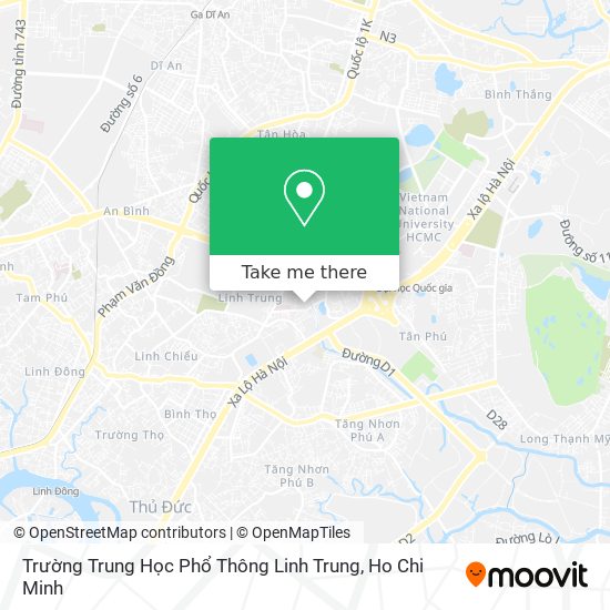 Trường Trung Học Phổ Thông Linh Trung map