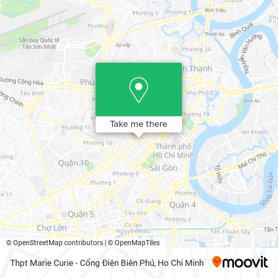 Thpt Marie Curie - Cổng Điện Biên Phủ map