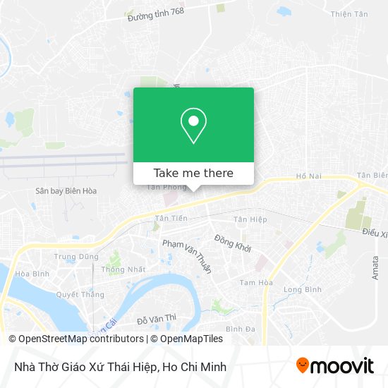 Nhà Thờ Giáo Xứ Thái Hiệp map
