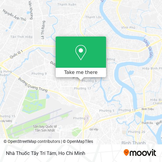 Nhà Thuốc Tãy Trí Tám map