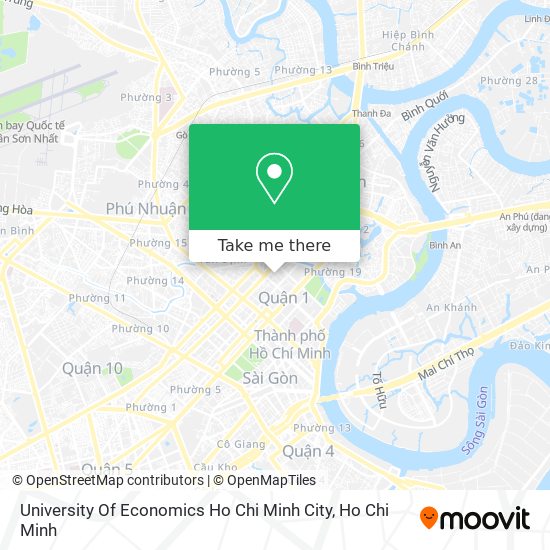 University Of Economics Ho Chi Minh City map