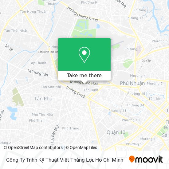 Công Ty Tnhh Kỹ Thuật Việt Thắng Lợi map