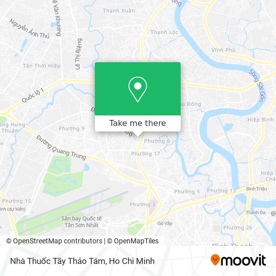 Nhà Thuốc Tãy Thảo Tám map