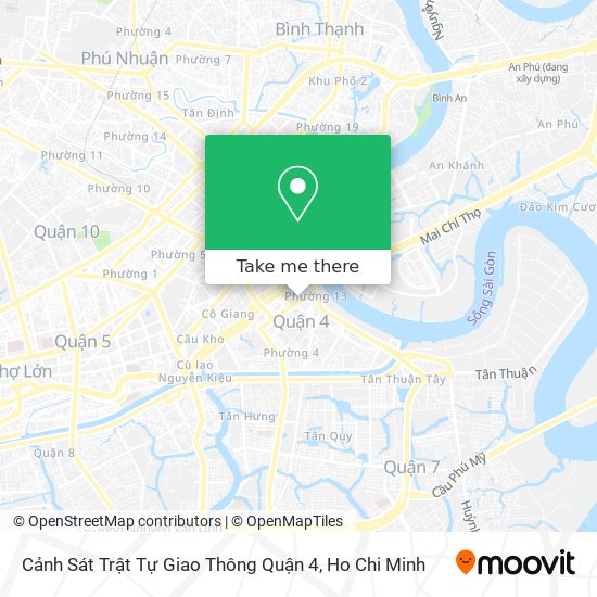 Cảnh Sát Trật Tự Giao Thông Quận 4 map