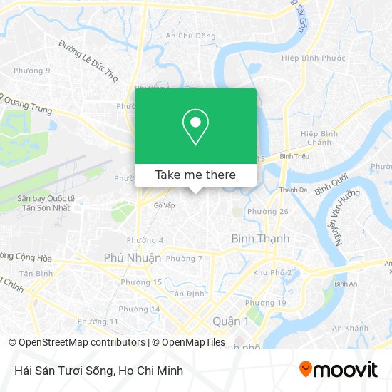 Hải Sản Tươi Sống map