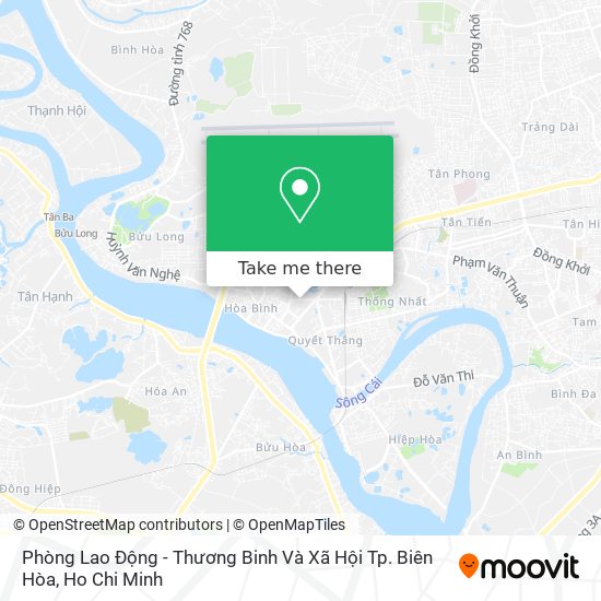 Phòng Lao Động - Thương Binh Và Xã Hội Tp. Biên Hòa map