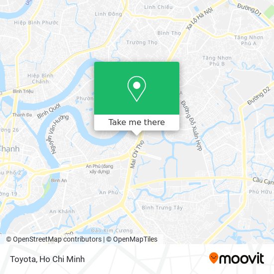 Toyota map