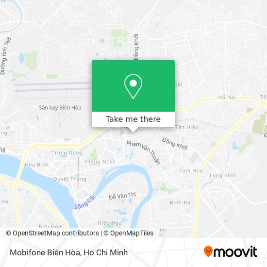 Mobifone Biên Hòa map