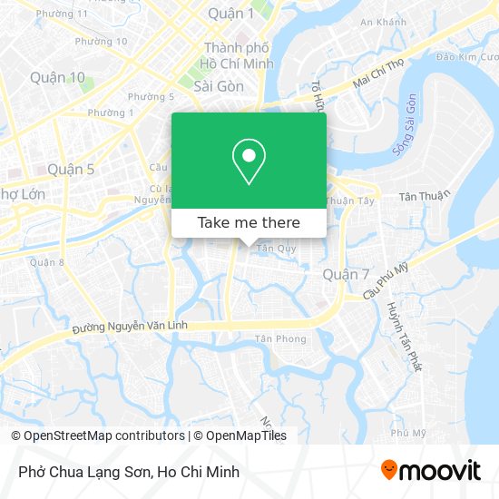 Phở Chua Lạng Sơn map
