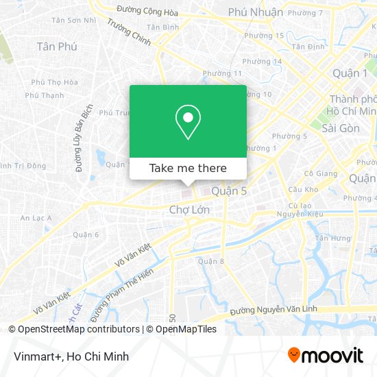 Vinmart+ map