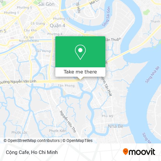 Cộng Cafe map
