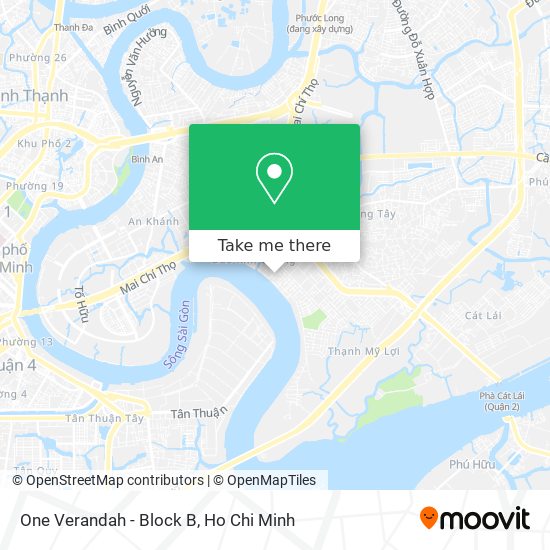 One Verandah - Block B map