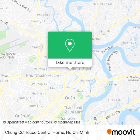 Chung Cư Tecco Central Home map