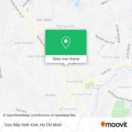 Góc Bếp Xinh Xinh map