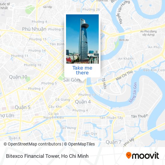 Bitexco Financial Tower map