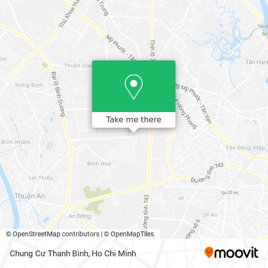 Chung Cư Thanh Bình map