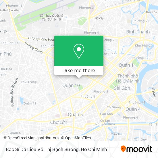 Bác Sĩ Da Liễu Võ Thị Bạch Sương map