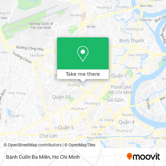 Bánh Cuốn Ba Miền map