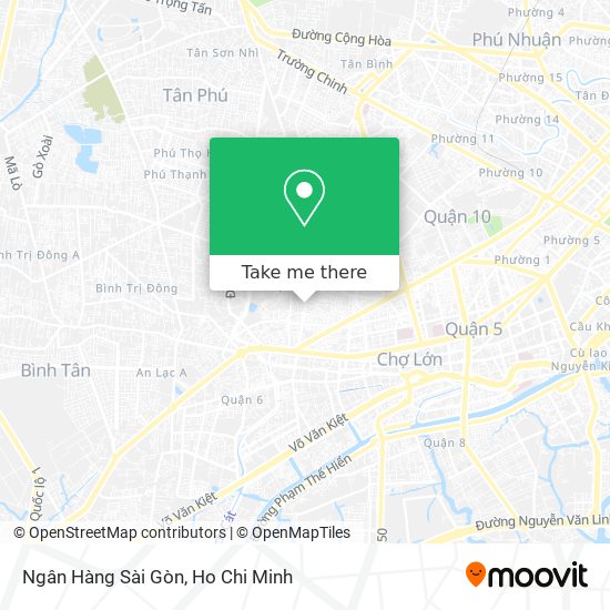 Ngân Hàng Sài Gòn map