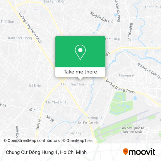 Chung Cư Đông Hưng 1 map