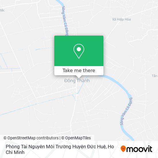 Phòng Tài Nguyên Môi Trường Huyện Đức Huệ map