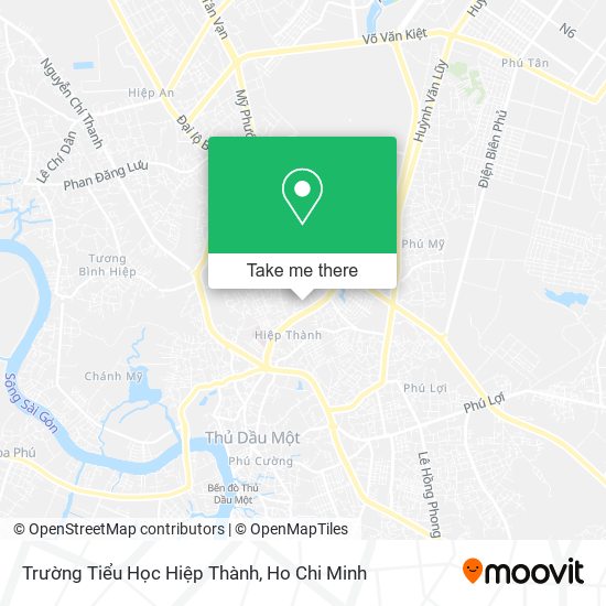 Trường Tiểu Học Hiệp Thành map