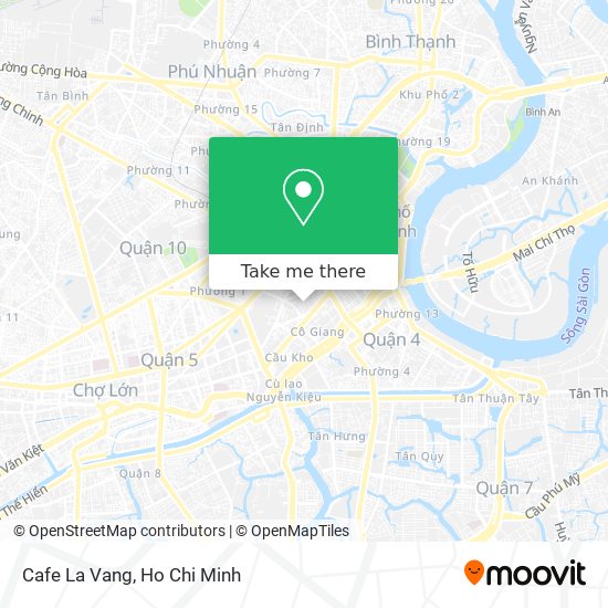 Cafe La Vang map
