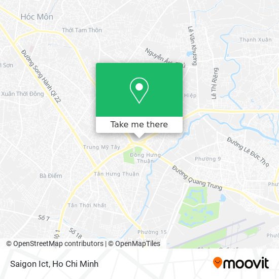 Saigon Ict map