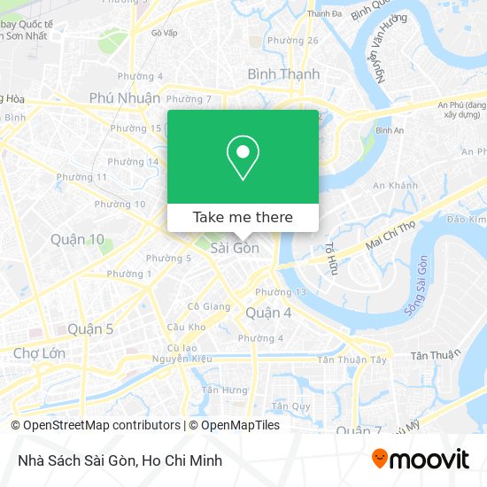Nhà Sách Sài Gòn map