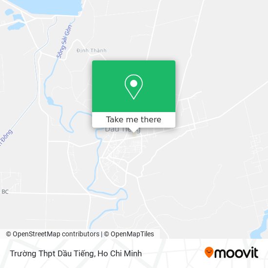 Trường Thpt Dầu Tiếng map