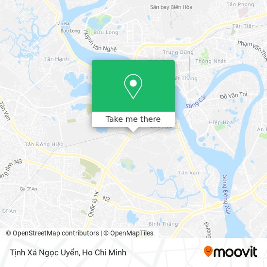 Tịnh Xá Ngọc Uyển map