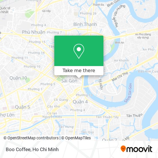 Boo Coffee map