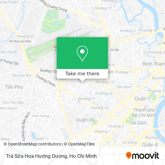 Trà Sữa Hoa Hướng Dương map