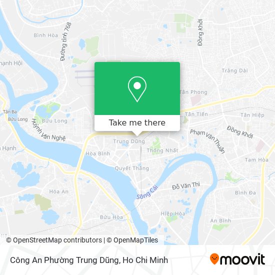 Công An Phường Trung Dũng map