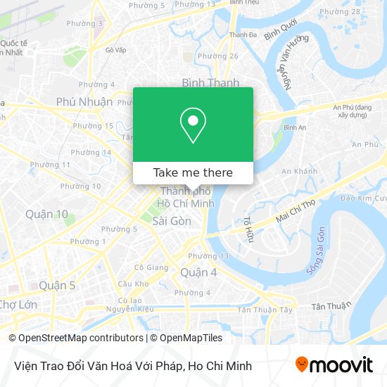 Viện Trao Đổi Văn Hoá Với Pháp map