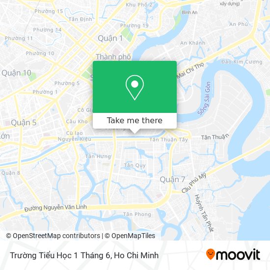 Trường Tiểu Học 1 Tháng 6 map