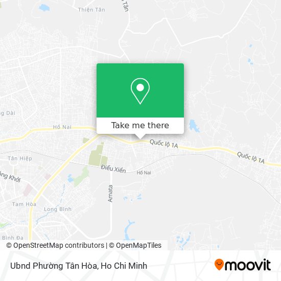 Ubnd Phường Tân Hòa map