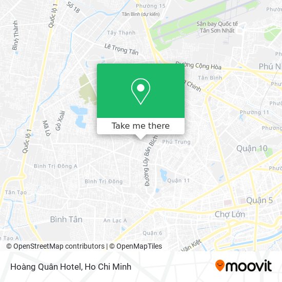 Hoàng Quân Hotel map